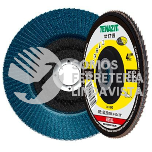 1719 DISCO LAMINADO CLASICA GRANO 120 (4-1/2"X7/8") TENAZIT