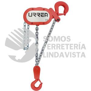 46306 POLIPASTO MANUAL 2 RAMALES 6 TON, CADENA 3 M URREA