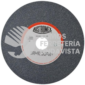41 RUEDA ABRASIVA VITRIFICADA PARA ESMERILADO DE METAL TIPO 1 GRANO 60 (8"X1"X1") AUSTROMEX