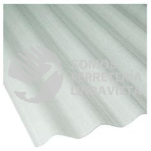 LAMINA1 22X2 10 LAMINA TRANSLUCIDA DE FIBRA DE VIDRIO BLANCA 1 20X2 10 NACIONAL