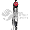 42302 POLIPASTO MANUAL 2 RAMALES 2 TON, CADENA 3 M URREA
