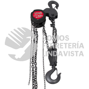 42307 POLIPASTO MANUAL 3 RAMALES 7.5 TON, CADENA 3 M URREA