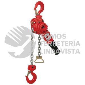 47115 POLIPASTO MANUAL DE PALANCA 1.5 TON, 1.7 M URREA