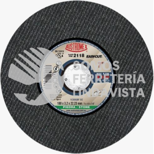 2118 DISCO PARA CORTE DE PIEDRA EASY-CUT TIPO 41 GRANO 30 (7"X1/8"X7/8") AUSTROMEX
