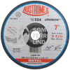 554 DISCO PARA COTE DE METAL TIPO 27 GRANO 30 (7"X5/32"X7/8") AUSTROMEX