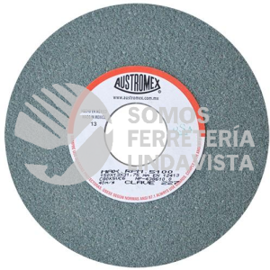 227 RUEDA VERDE VITRIFICADA PARA ESMERILADO DE CARBURO DE TUNGSTENO TIPO 1 GRANO 80 (6"X1/2"X1-1/4") AUSTROMEX