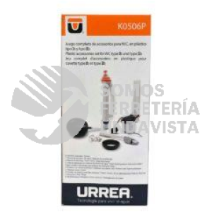 K0506P JUEGO DE ACCESORIOS PARA WC URREA