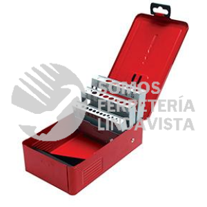 4075 CAJA METALICA PARA LLAVE HEXAGONALES 14 0X10 5X5 26 URREA