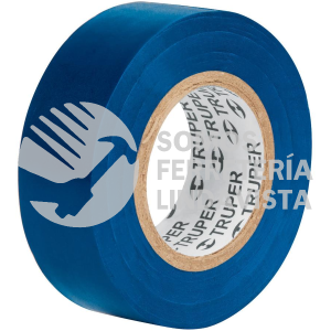 13514 M-22Z CINTA DE AISLAR DE 9 M X 19 MM AZUL TRUPER
