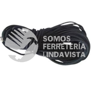 PIOLA NEGRA 1/4" 6MM VENTA POR KILO NACIONAL