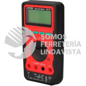 UD179 MULTIMETRO DIGITAL DE ULTIMA GENERACION RMS VERDADERO URREA