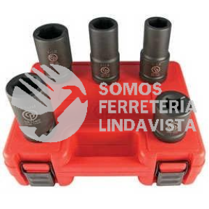 SS6008D JUEGO DE 8 DADOS DE IMPACTO CUADRO DE 3/4 CHICAGO PNEUMATIC