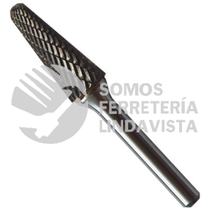 124 LIMA ROTATIVA CON FORMA CONICA PUNTA REDONDA (1/2"X1-1/8"X1/4") TENAZIT