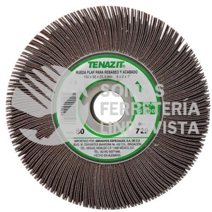 729 RUEDA FLAP PREMIUM GRANO 80 (6"X2"X1") TENAZIT