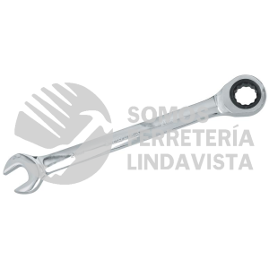 100590 LLAVE COMBINADA PULIDO ESPEJO DE MATRACA METRICA, 12 PUNTAS, 21MM SURTEK