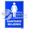 SES16 SEÑAL "SANITARIO MUJERES" SURTEK