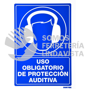 SES18 SEÑAL "USO OBLIGATORIO DE PROTECCION AUDITIVA" SURTEK