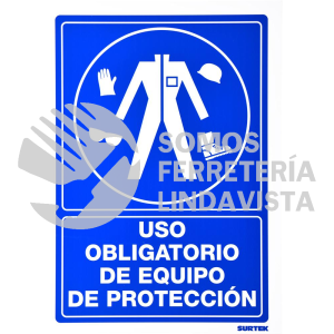 SES21 SEÑAL "USO OBLIGATORIO DE EQUIPO DE PROTECCION" SURTEK