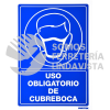 SES22 SEÑAL "USO OBLIGATORIO DE CUBRE BOCAS" SURTEK