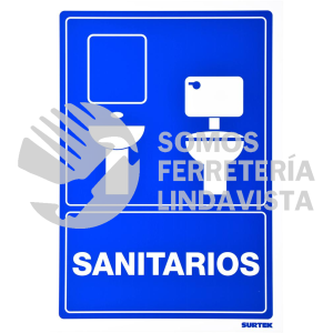SES24 SEÑAL "SANITARIOS" SURTEK