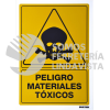SES35 SEÑAL "PELIGRO MATERIALES TOXICOS" SURTEK