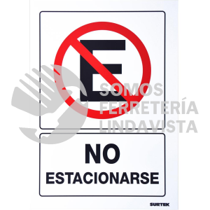 SES43 SEÑAL "NO ESTACIONARSE" SURTEK