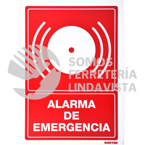 SES46 SEÑAL "ALARMA DE EMERGENCIA" SURTEK