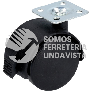 RY5B RODAJA TIPO YOYO CON PLACA CON FRENO 50 MM SURTEK