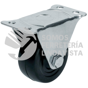 RH7F RODAJA DE HULE FIJA 3" SURTEK