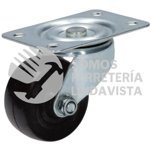 RH10G RODAJA DE HULE GIRATORIA 4" SURTEK
