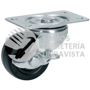 RH5B RODAJA DE HULE GIRATORIA CON FRENO 2" SURTEK
