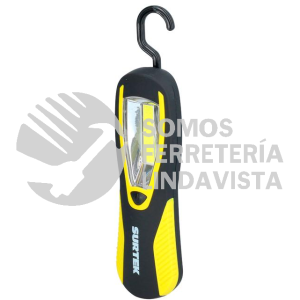 136092 LAMPARA DE LED DE TALLER A BATERIA DE 200 LM SURTEK