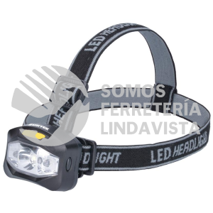 135907 LINTERNA DE LED PARA CABEZA A BATERIAS 3 PILAS "AAA" DE 160 LM SURTEK