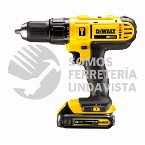 DCD776LC1-B3 TALADRO/ATORNILLADOR PERCUTOR 1/2" 20V + 1 BATERIA DEWALT
