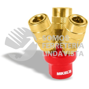 CPR-3 CONEXION DE PRESION RAPIDA 3 SALIDAS MIKELS