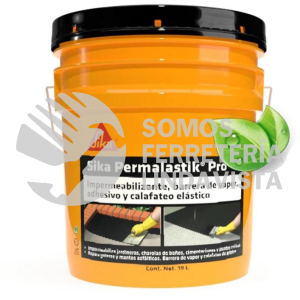 565785 PERMALASTIK CUBETA 19 L /19 7 KG SIKA CONSTRUCCION