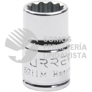 5211M DADO CUADRO DE 3/8", 12 PUNTAS, METRICO, 11 MM URREA