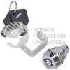 CGREF6 JUEGO DE CERRADURA PARA GABINETE M56M8, X41M11, X27M6, X27M7, H41M12, H27M6, H27M4 URREA