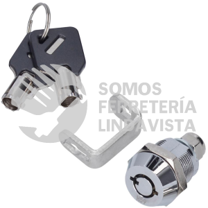 CGREF6 JUEGO DE CERRADURA PARA GABINETE M56M8, X41M11, X27M6, X27M7, H41M12, H27M6, H27M4 URREA