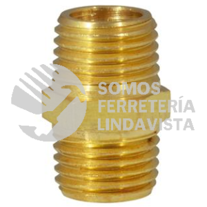 108105 CONECTOR DE LATON 1/4" NPT MACHO SURTEK