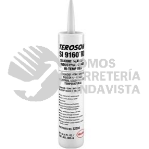 475377 32394 TEROSON SI 9160TM SILICÓN ROJO RTV CARTUCHO 300 ML LOCTITE