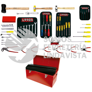 98241 JUEGO INDUSTRIAL PARA AVIACION EN PULGADAS, 70 PIEZAS CON CAJA D6 URREA