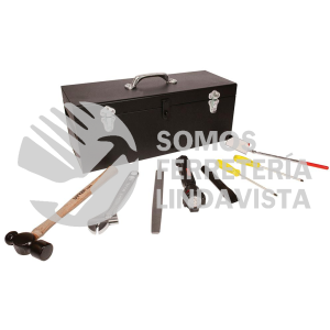 98164 JUEGO BASICO INDUSTRIAL PARA SOLDADOR Y ARGONERO, 9 PIEZAS CON CAJA D7C20 URREA
