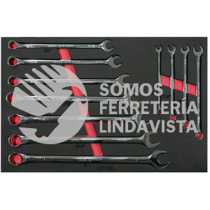 CH314 JUEGO DE 11 LLAVES COMBINADAS EXTRA LARGAS EN PULGADAS URREA
