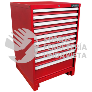 X28F10 GABINETE FIJO 10 GAVETAS 28" SERIE X URREA
