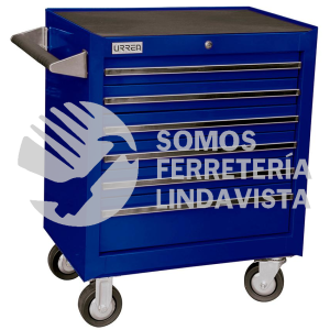 X27M6A GABINETE MOVIL 6 GAVETAS 27" AZUL SERIE X URREA