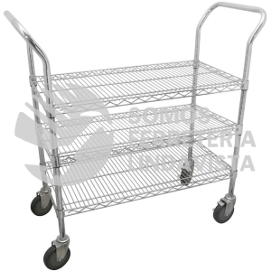 44189 CARRO UTILITARIO DE ALAMBRE 36" X 24" 3 NIVELES URREA