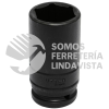 7522LD DADO DE IMPACTO LARGO PARED DELGADA CUADRO DE 3/4", 6 PUNTAS, EN PULGADAS, 1-3/8" URREA