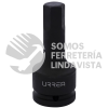 7590-1/2 DADO DE IMPACTO CON PUNTA HEXAGONAL CUADRO DE 3/4", EN PULGADAS, 1/2" URREA