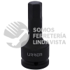 7590-9/16 DADO DE IMPACTO CON PUNTA HEXAGONAL CUADRO DE 3/4", EN PULGADAS, 9/16" URREA
